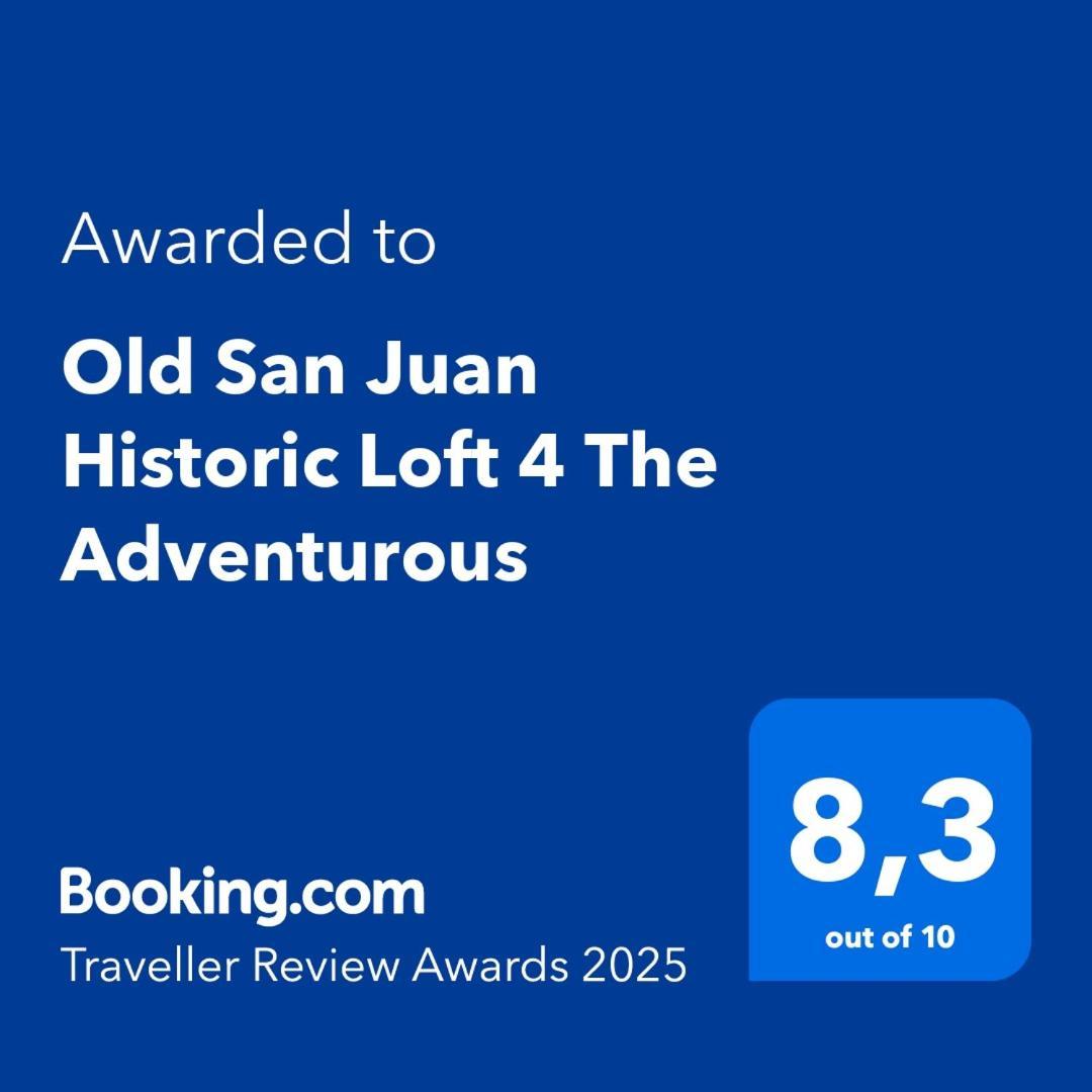 Apartmán Old San Juan Historic Loft 4 The Adventurous Exteriér fotografie